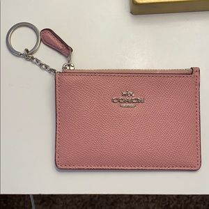 Coach key chain wallet